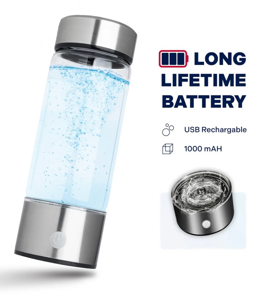 Lunara Hydrogen-Rich Water Bottle